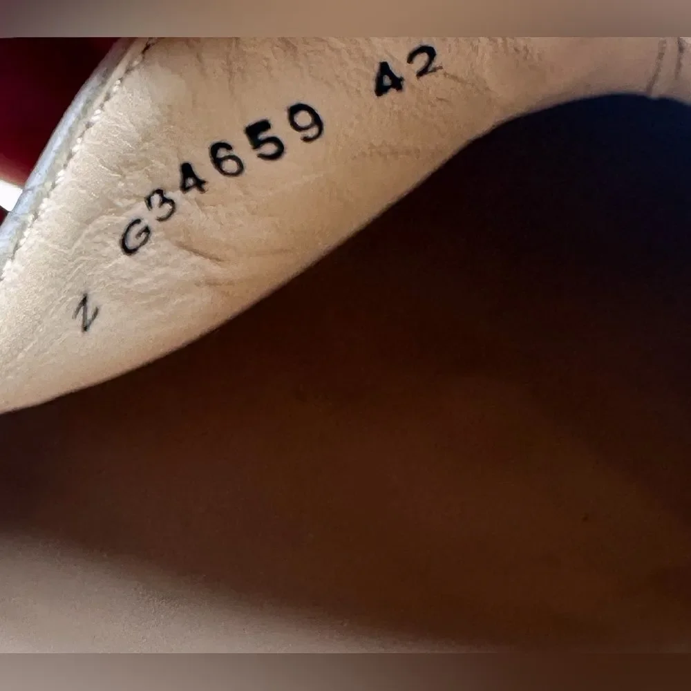 CHANEL CC Logo Cap Toe Lambskin Suede Espadrille Wedges Espadrilles EU 42 - Picture 11 of 13